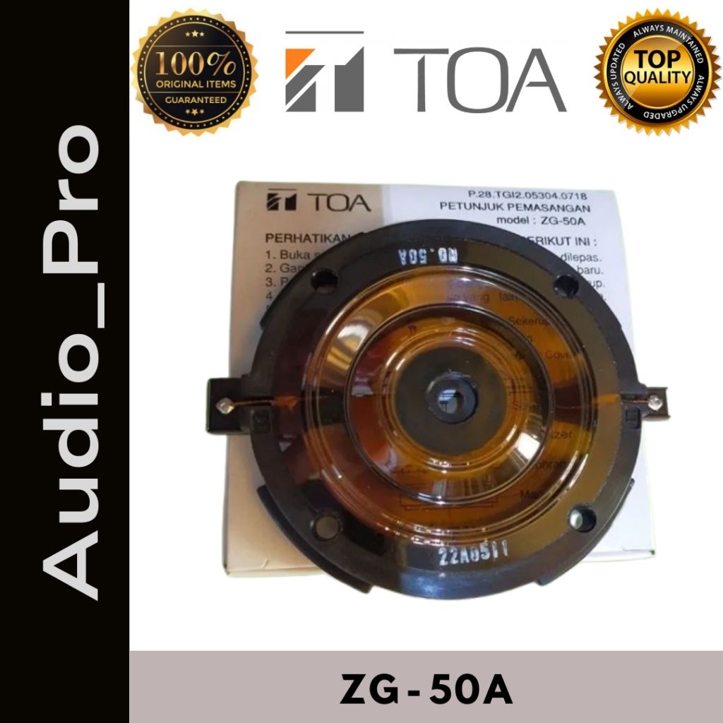 Spul Toa 60 watt ZG-50A / Spul Horn Toa ZG 50A 60 watt