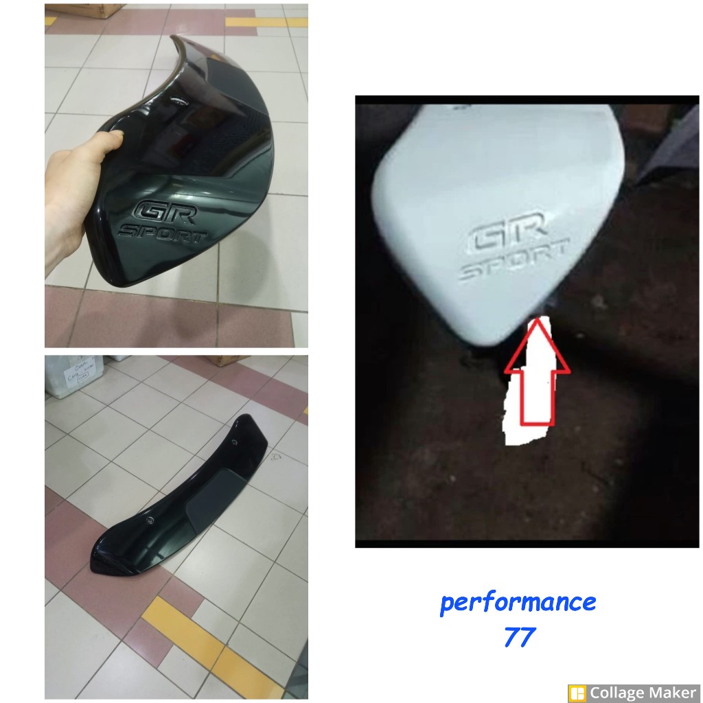 Spoiler Belakang Calya Sigra 2016 - 2025 GR SPORT