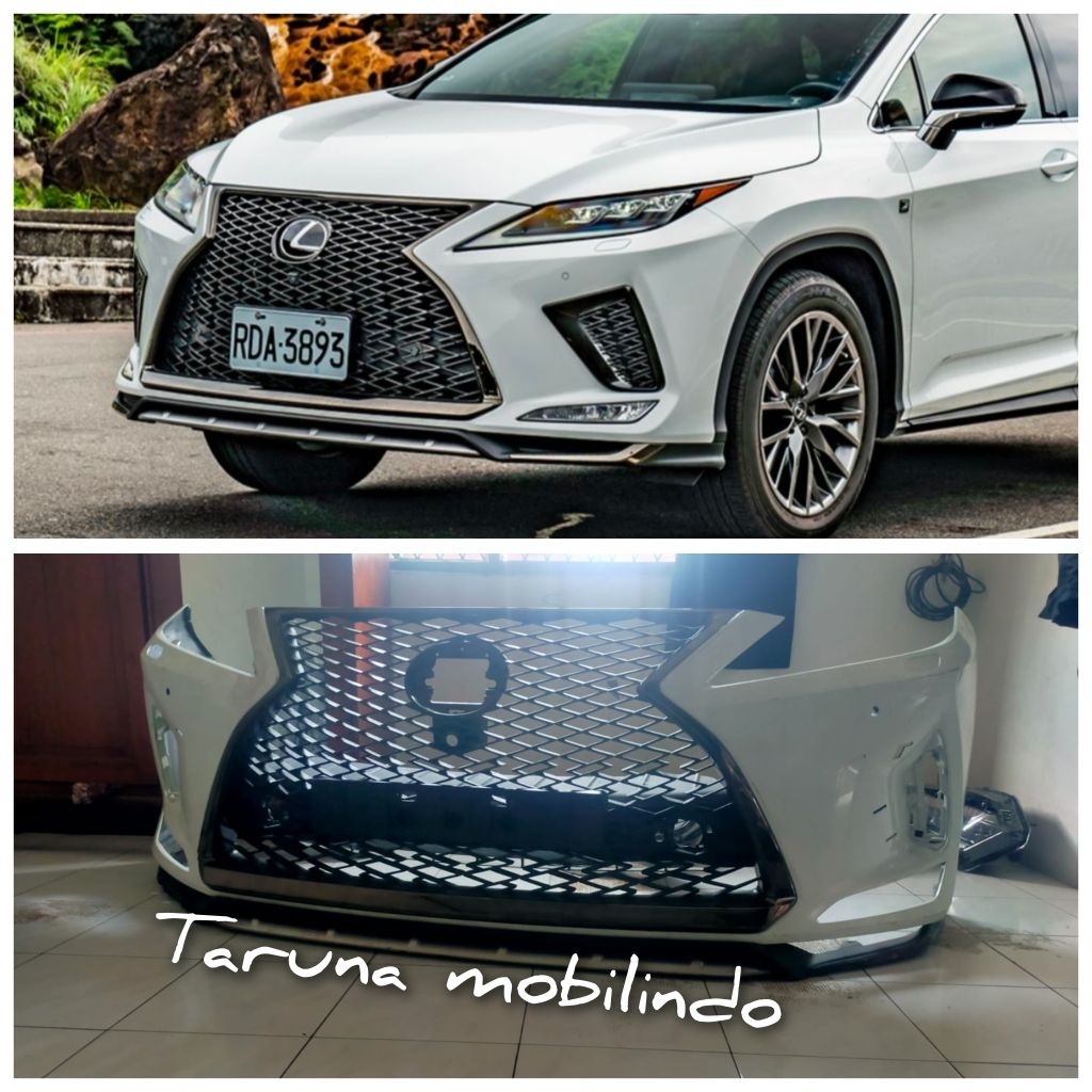 bumper lexus rx300 F sport 2020 2021 2022 plus grill