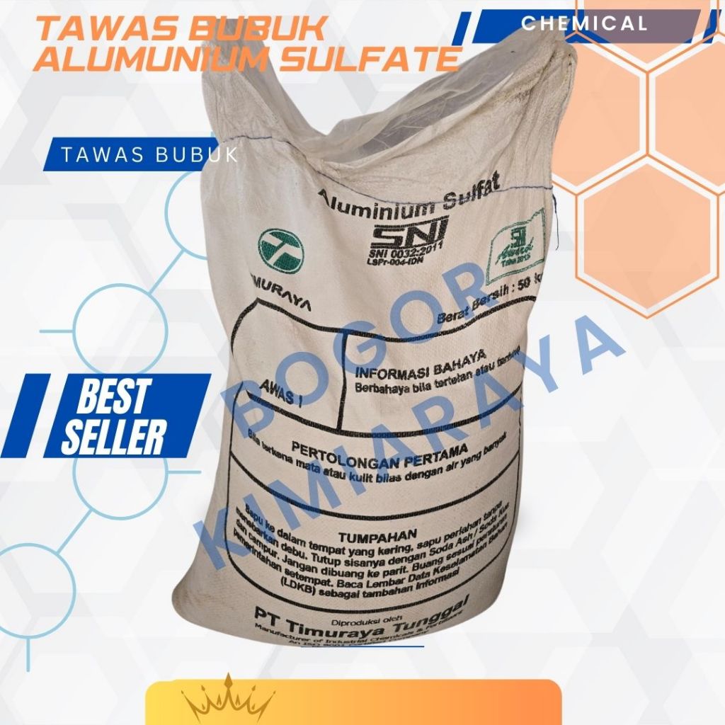 Tawas Bubuk 1kg Untuk Penjernih Air Sumur /Tawas Timuraya