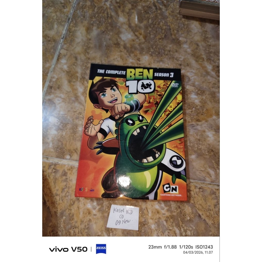 Kaset DVD The Complete BEN 10 Season 3