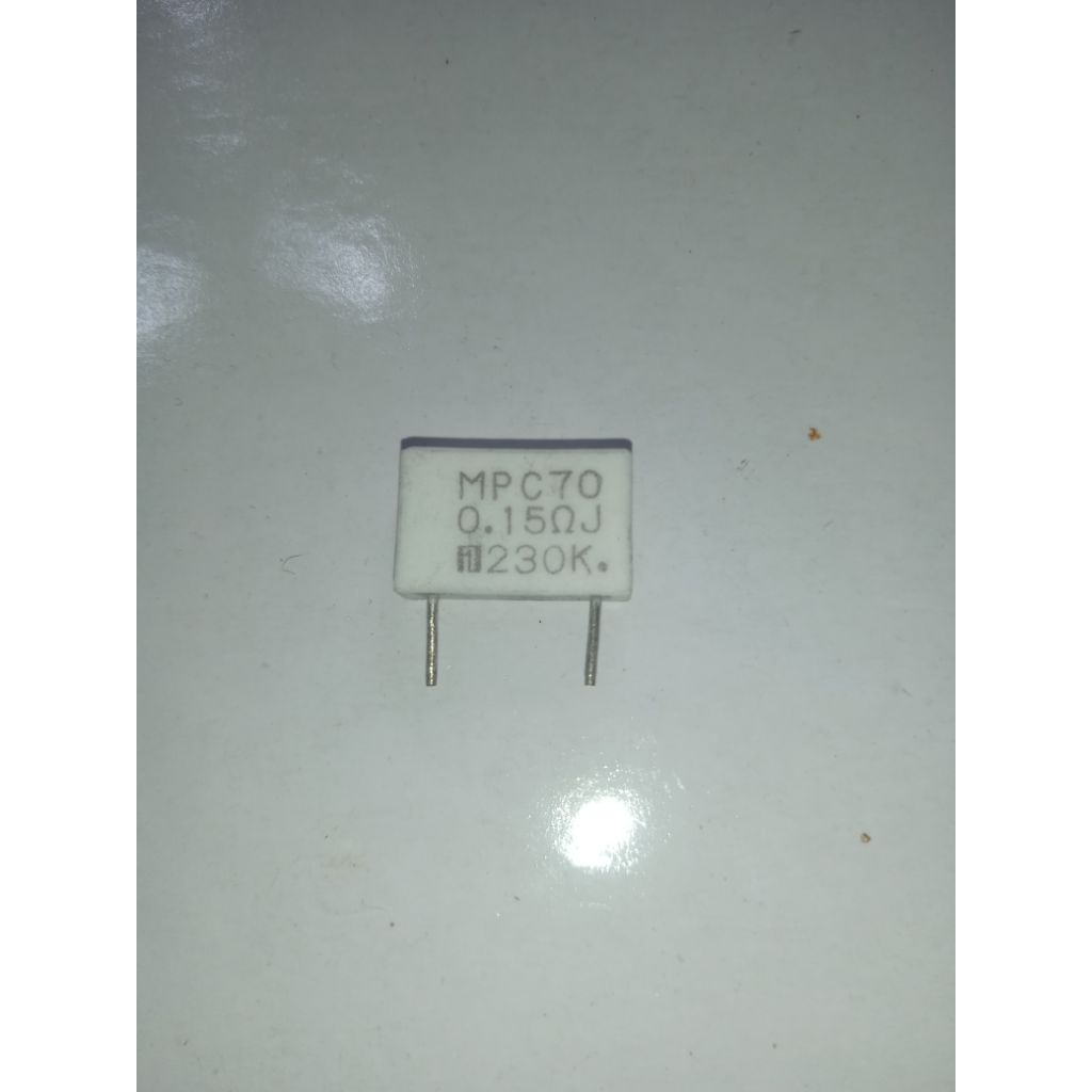 Resistor kapur noble 0,1 ohm 0,15ohm 1pcs