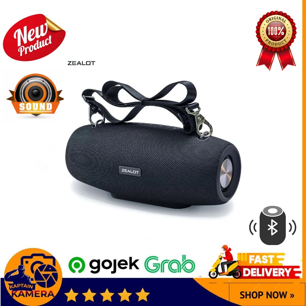 ZEALOT S-67 Speaker Bluetooth Portable Stereo Outdoor Waterproof 60W