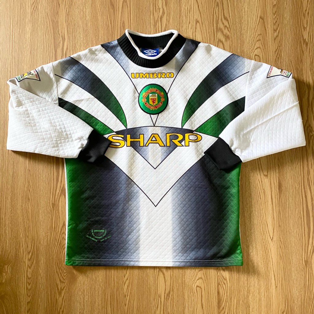 Jersey Vintage Original Asli Manchester United GK 1997/1998 Schmeichel