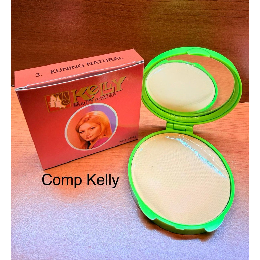 KELLY BEDAK PADAT KUNING NATURAL COMPACK KELLY
