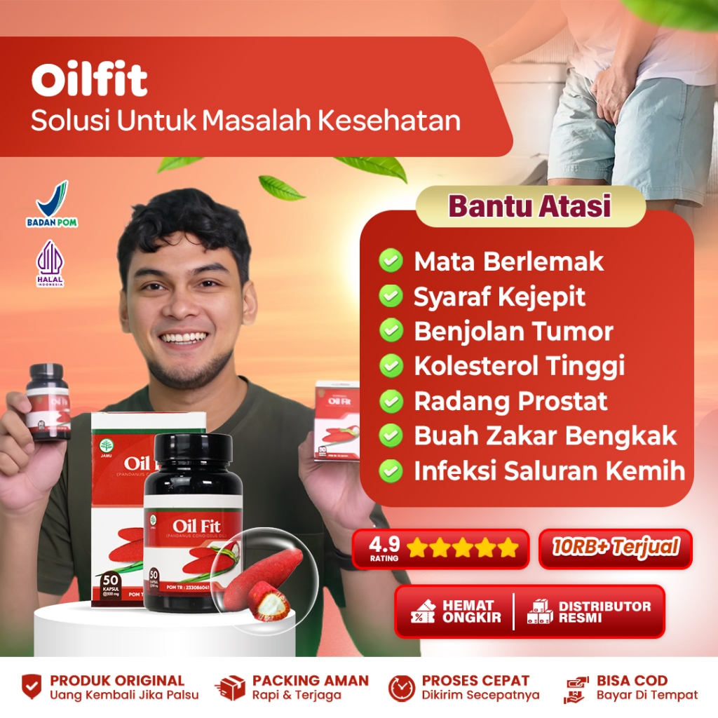 Oil Fit Obat Mata Kedutan Dan Iritasi Herbal