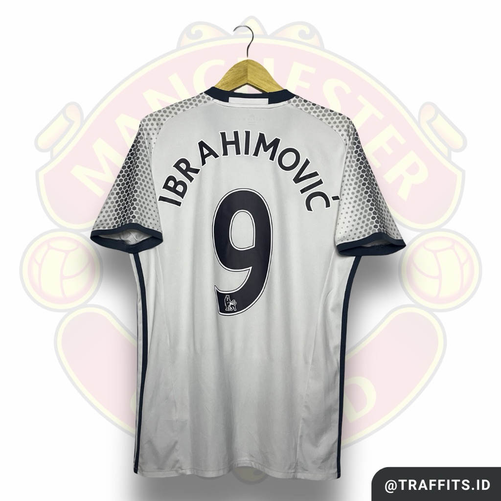 Jersey Manchester United Third Kit 16/17 Zlatan Ibrahimovic Original Size M