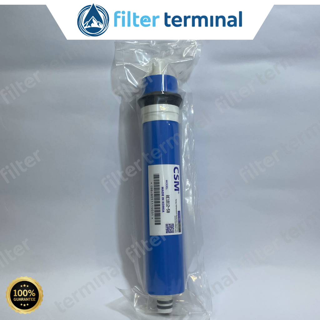 Membran CSM 1812 - 50 Gpd / Membran RO 50 Gpd CSM / Membran Undersink RO 50 Gpd CSM
