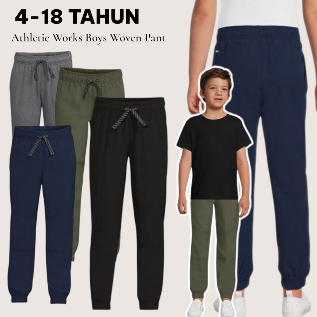 ATHLETIC WORKS CELANA JOGGER ANAK LAKI LAKI 3803