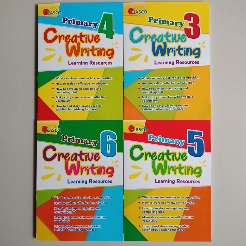 BUKU PRIMARY ENGLISH CREATIVE WRITING LEARNING RESOURCES 3/4/5/6 (CASCO)
