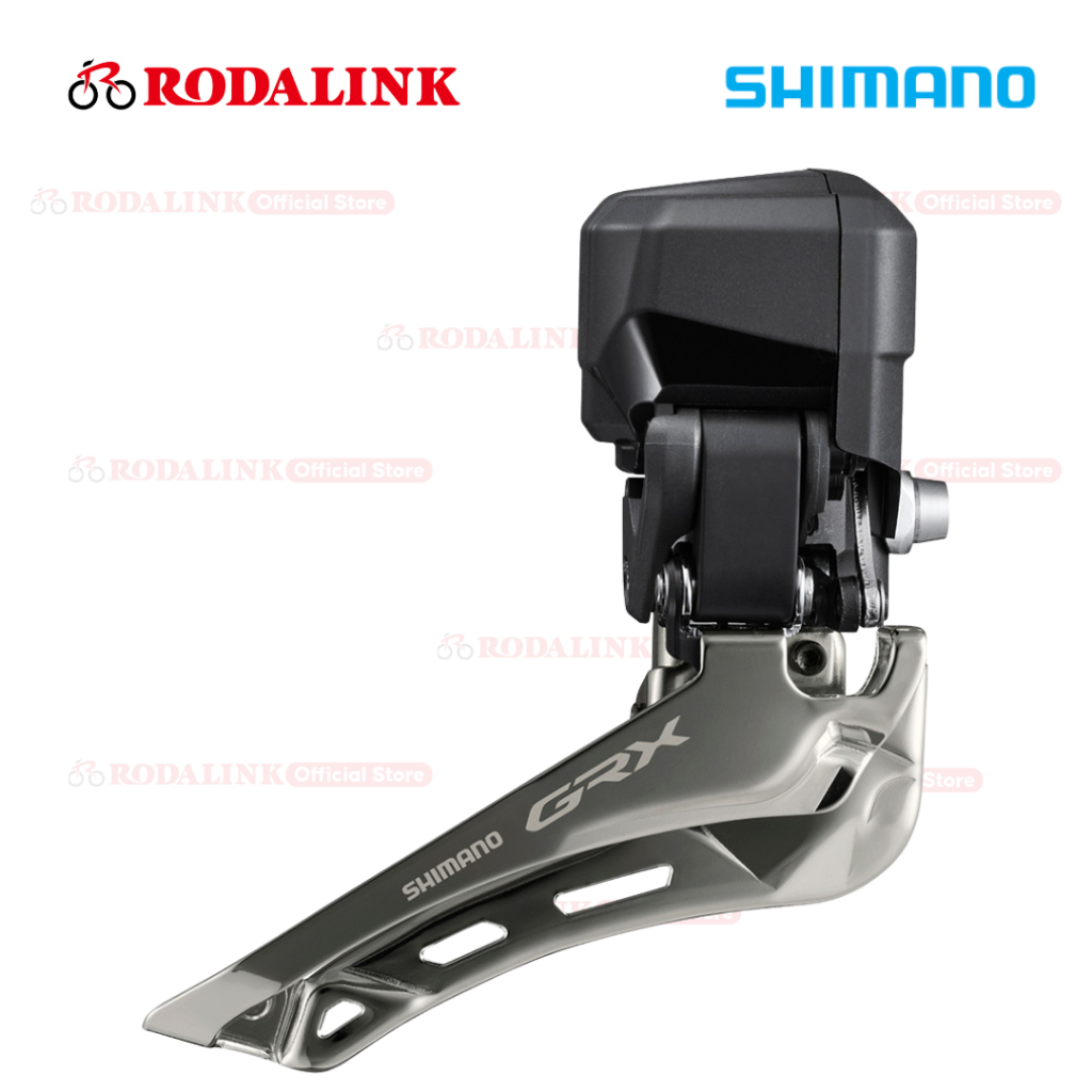 Shimano Front Derailleur Sepeda GRX Di2 IFD-RX825 2x12 Speed
