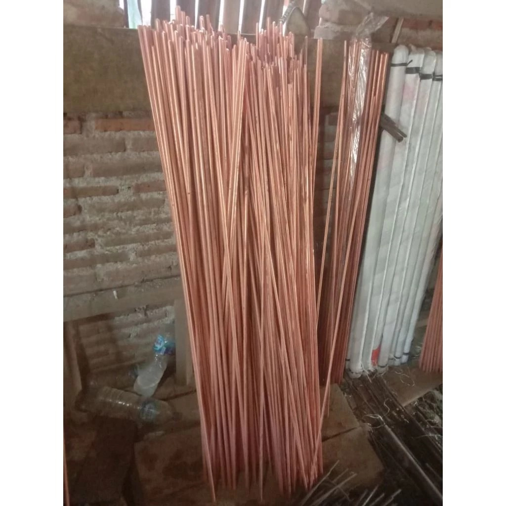 As Tembaga 16mm x 100mm /rod grounding tembaga / grounding rod / as tembaga bulat / as tembaga batan