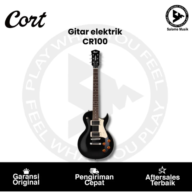 Gitar Elektrik Cort Les Paul CR100 Original Varian Warna