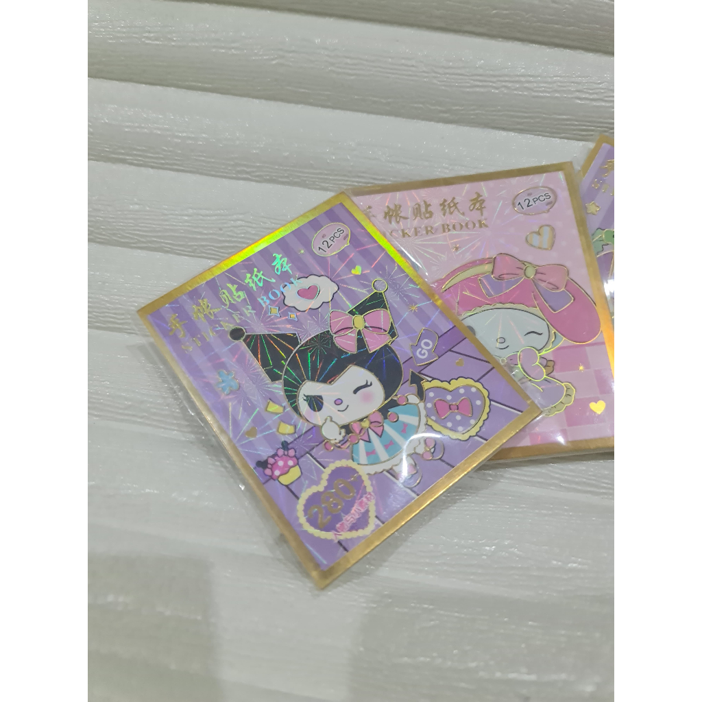 *AJS* STIKER BUKU SZ-301 / STIKER MAINAN ANAK / STIKER KARAKTER SANRIO