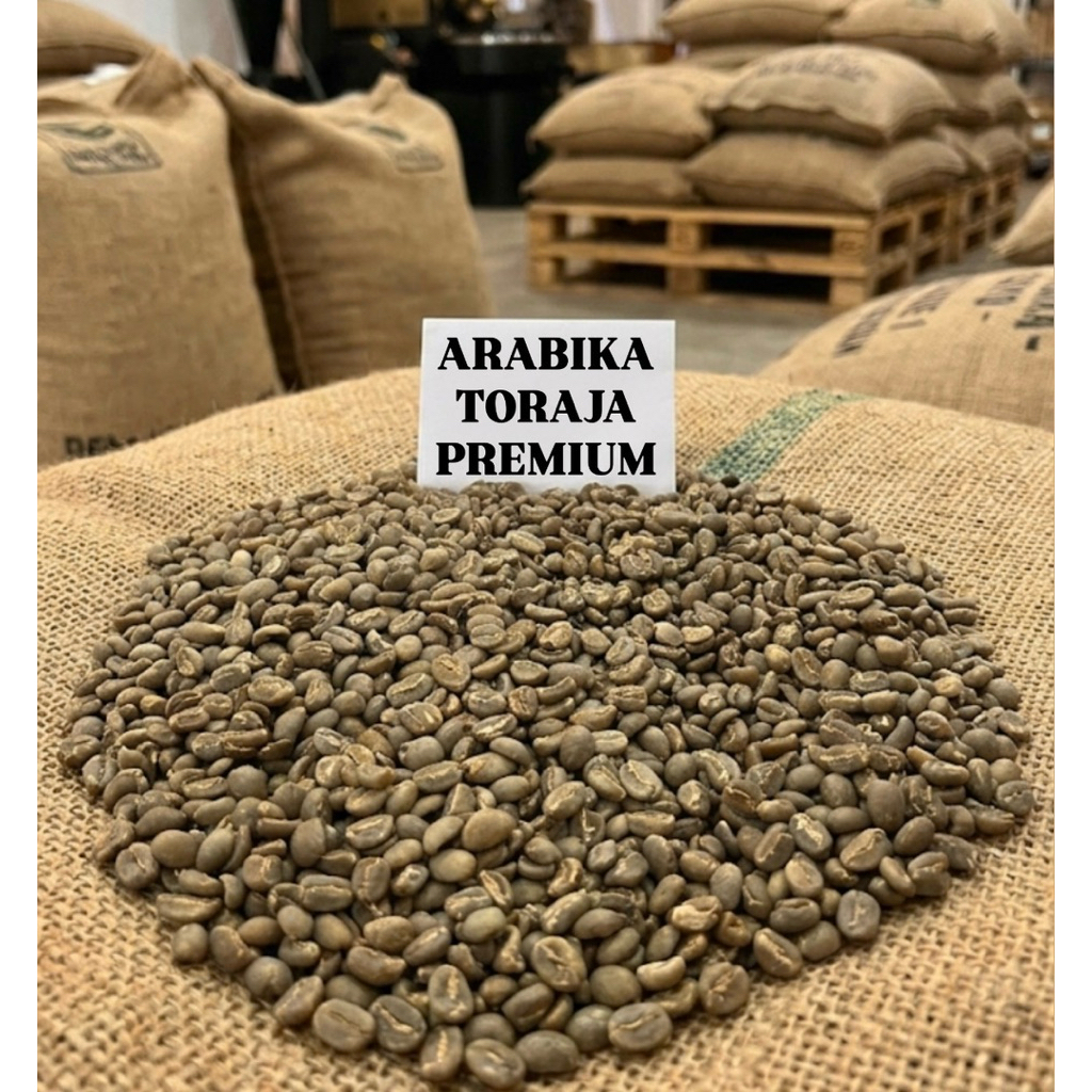 GREEN BEAN / KOPI MENTAH ARABIKA Toraja Premium