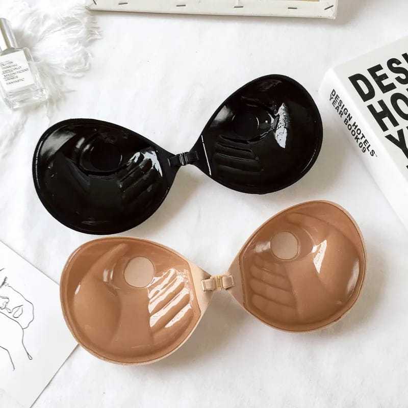 VIORA Bra Tempel Push Up Tebal Wanita – Strapless Backless Bra – BH Tempel Anti Lepas – Wings Bra L1