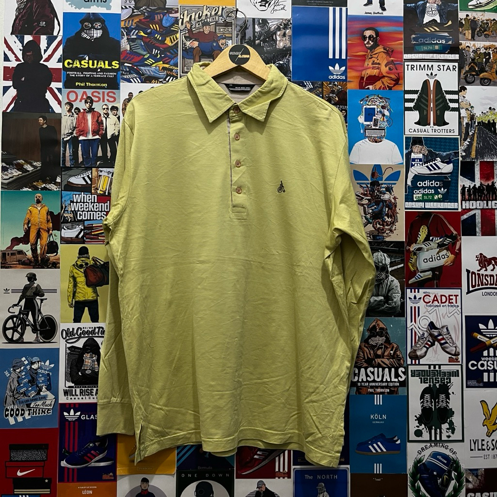 Long Sleeve / Polo Shirt / Rugby Shirt / Vintage / Second / BEAN POLE