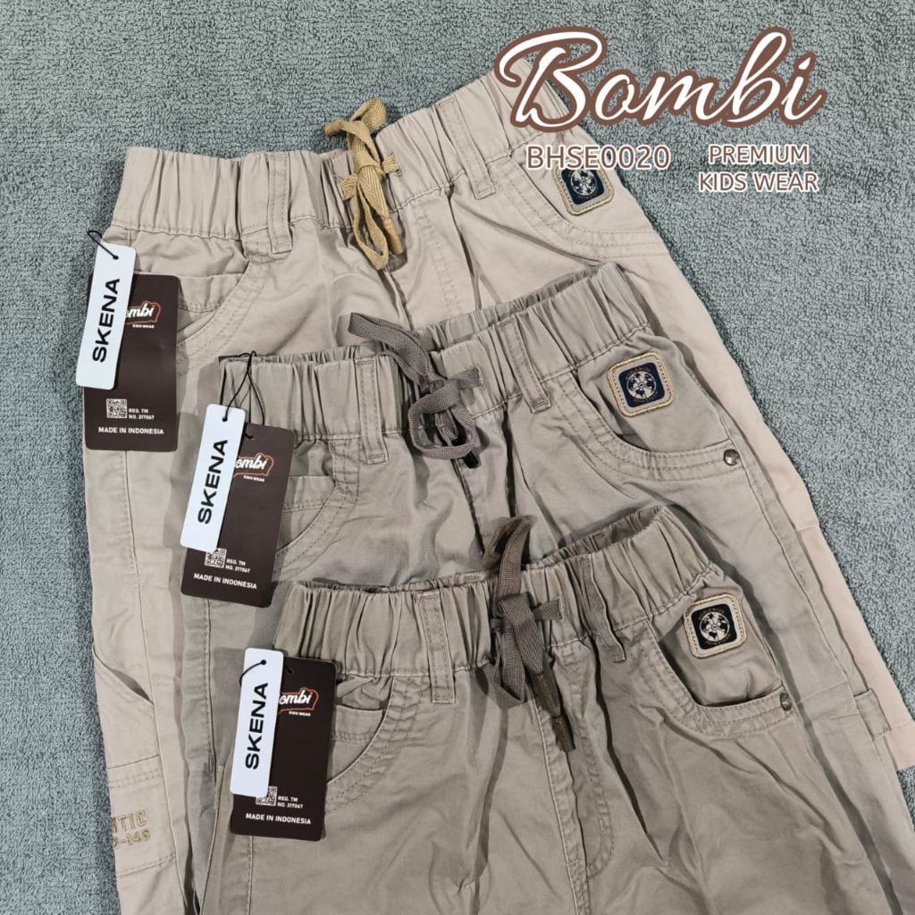 Bombi - Celana Pendek SKENA Anak Laki-laki 6th - 16th BHSE0020 // Celana Pendek SKENA Anak Laki-Laki