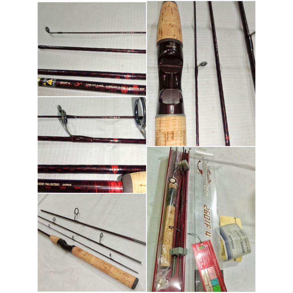 Joran Shimano scorpion 2601F-4  Japan