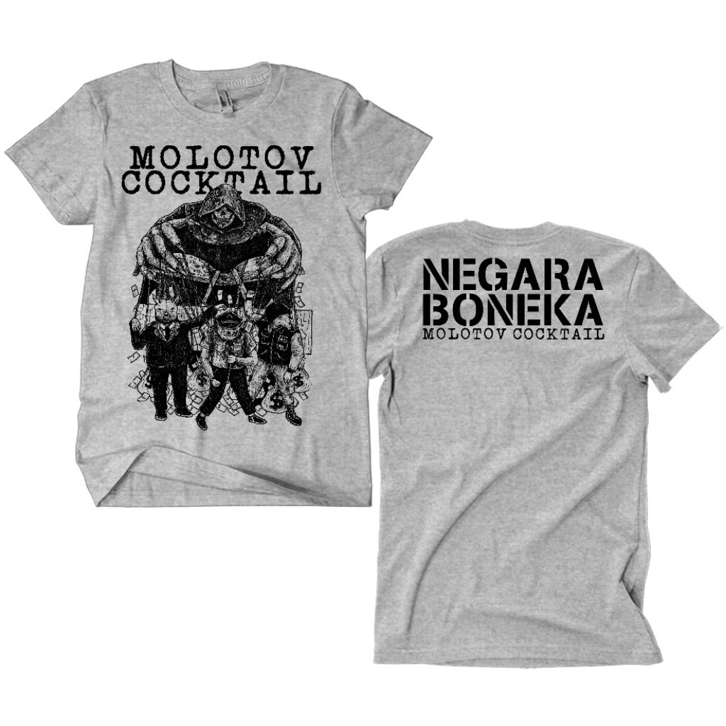 Kaos Band Punk Molotov Cocktail - Negara Boneka misty