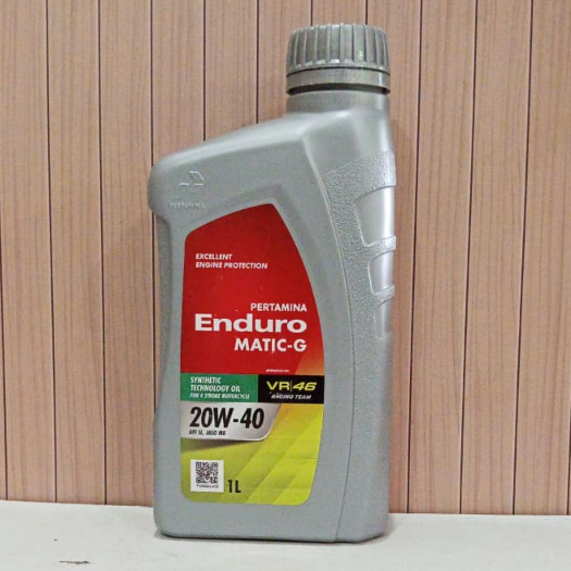Oli Enduro Matic G 20W-40 1L - Oli Motor Matic - Enduro Matic G - Original
