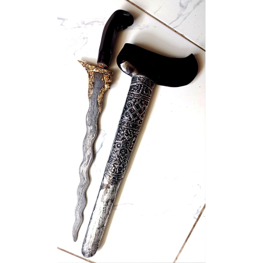 keris kinatah singa Barong