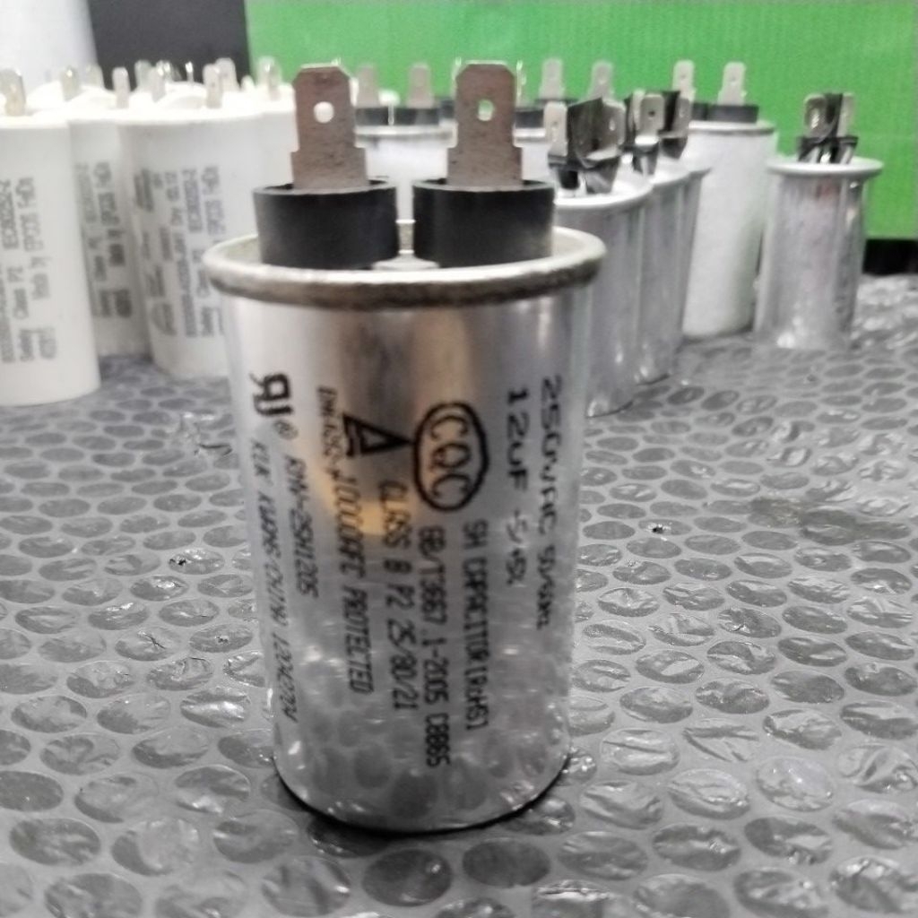 capasitor mesin cuci 12 uf cbb65 250vac 50/60hz original