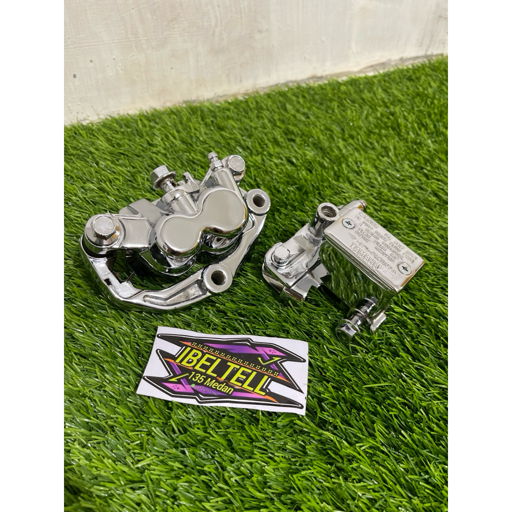 PENGERIMAN RX KING/KALIPER RX KING+MASTER REM RX KING ORIGINAL CHROME