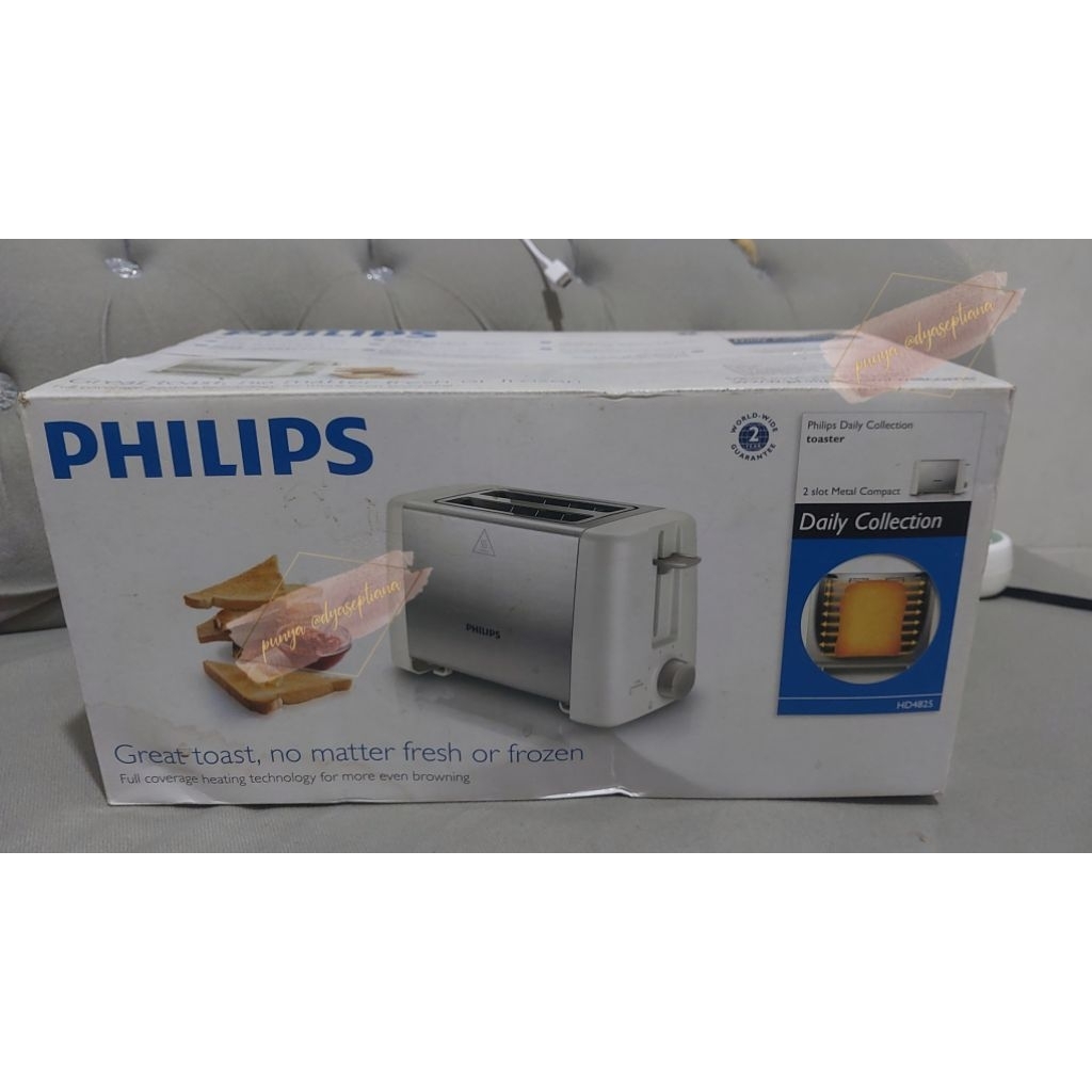 Preloved Philips Toaster Pemanggang Roti