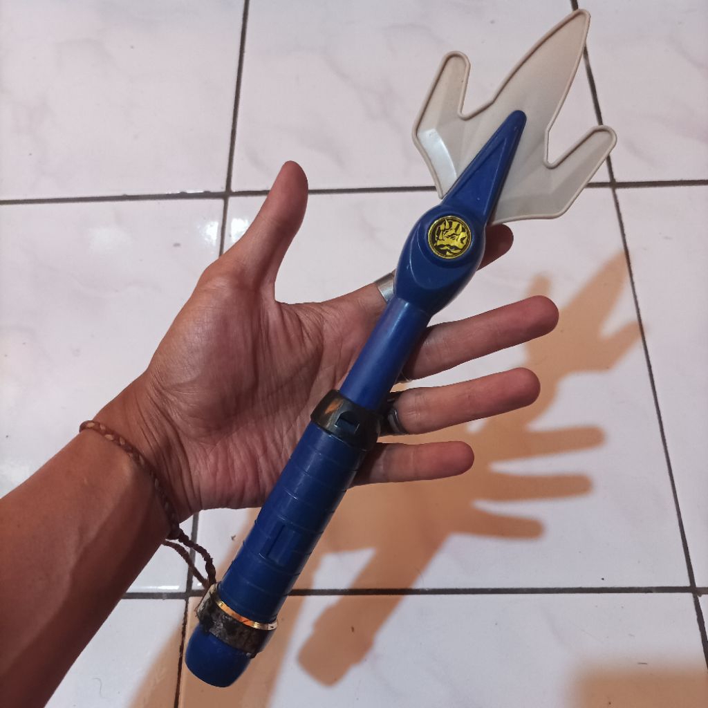 Vintage Original Bandai DX Senjata Power Rangers Mighty Morphin Mainan Action Figure