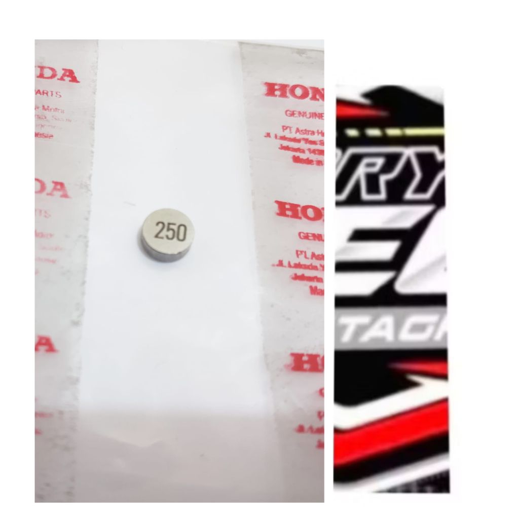 SIM klep Honda CBR 150 Sonic 150 ukuran 250