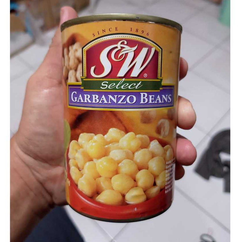 S&W Garbanzo Beans 400gr / SW Kacang Garbanzo