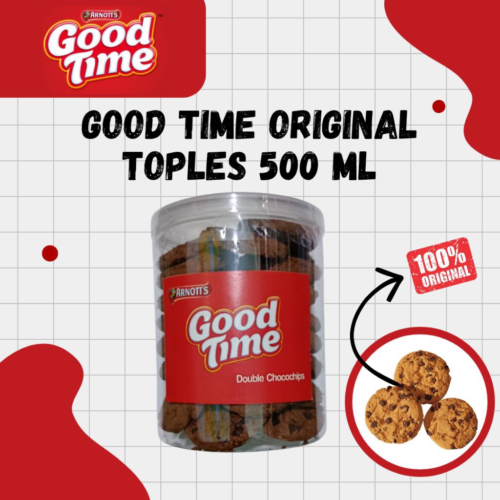 GOOD TIME ORIGINAL TOPLES 500ML - 100% ASLI - BUKAN KW