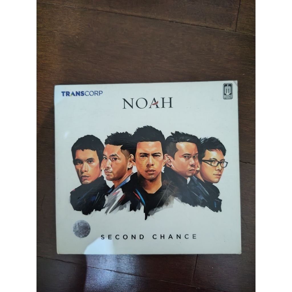 CD Noah Album Second Chance Baru Segel Plus Tanda Tangan