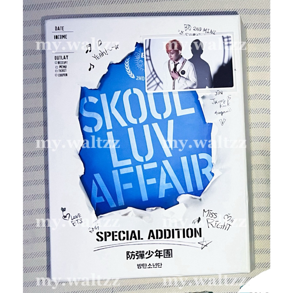 BTS Album Skool Luv Affair Special Addition SLA SA Fullset V Taehyung Photocard PC RPC Postcard Post