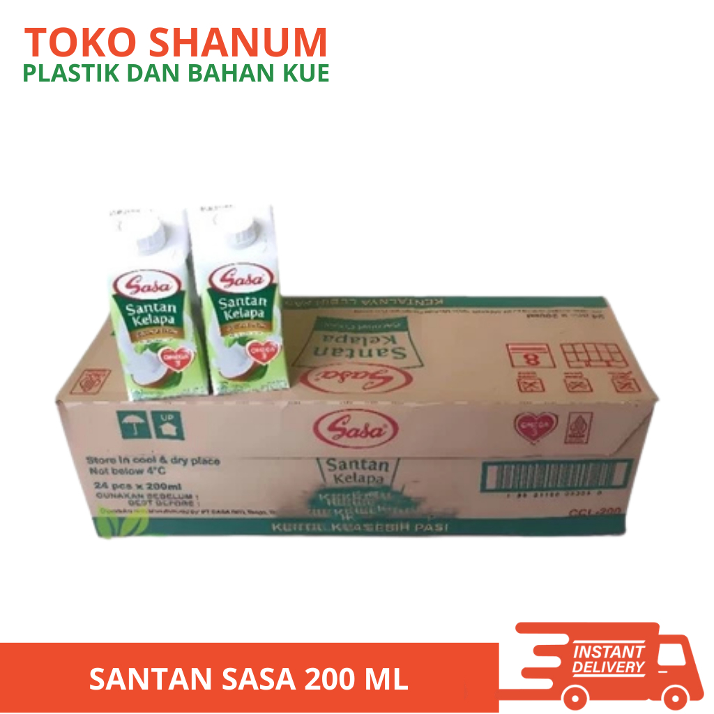 SANTAN SASA 200 ML 1 DUS ISI 24 PCS