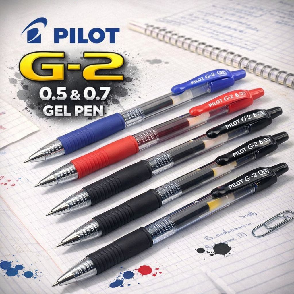 Pulpen Pilot G2 05/07 Gel BL-G2 ( 1pak/12pcs )