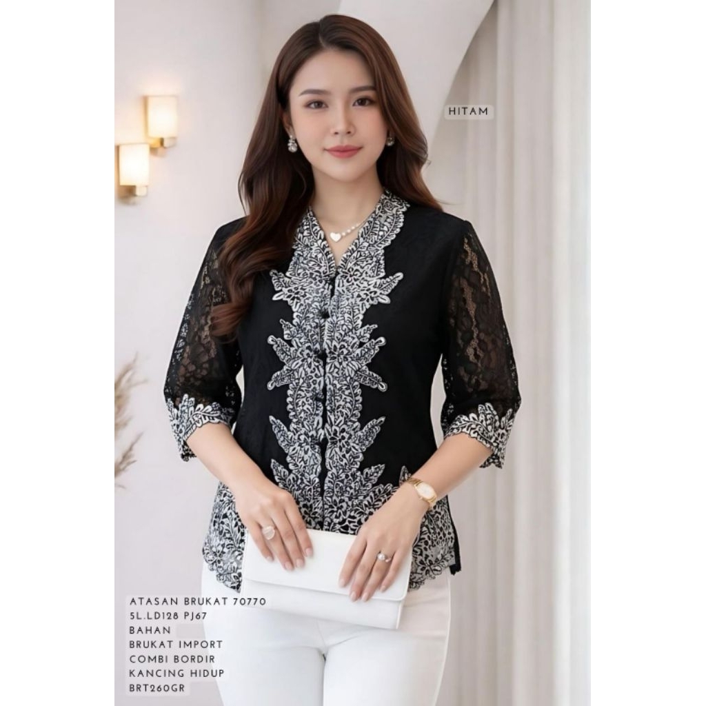 SEBELUM ORDER WAJIB TANYA STOCK DULU kebaya putih kebaya pengantin kebaya wisuda kebaya modern kebay