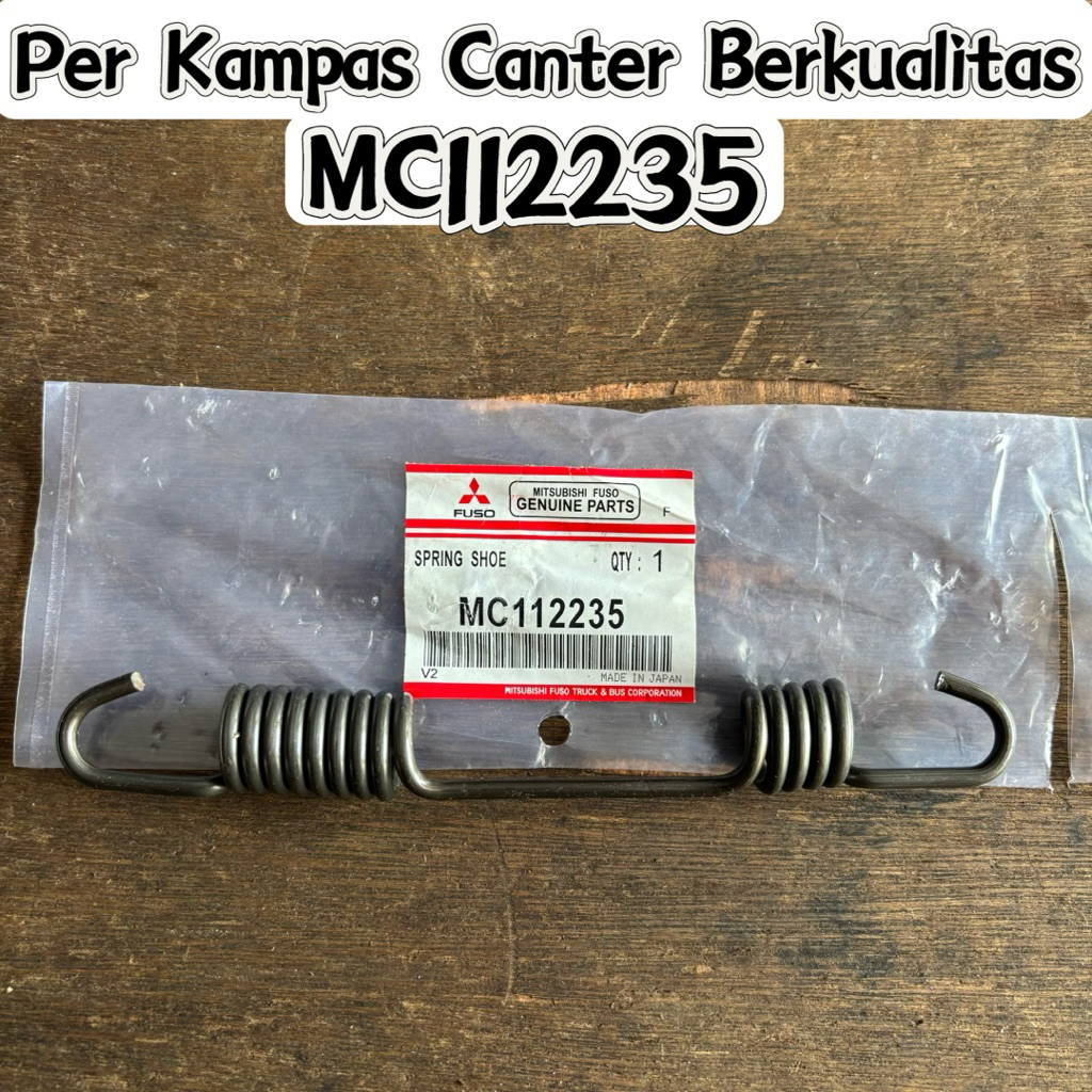 per kampas rem canter kualitas bagus (harga perbiji) / per kampas canter / per pirodo ps125 / spring