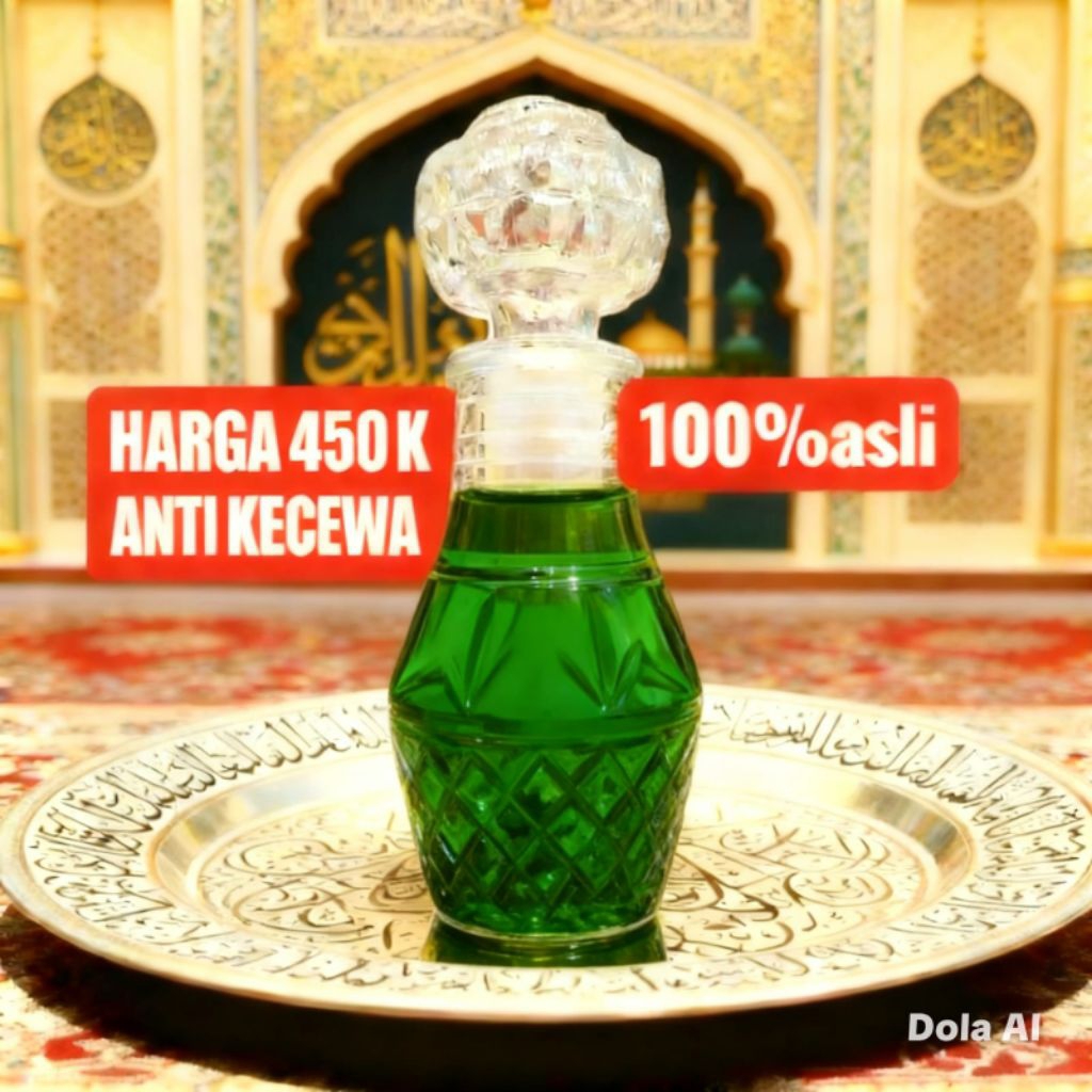 Minyak Wangi Kasturi Hijau Gen 1 Super Asli Original 50 ml