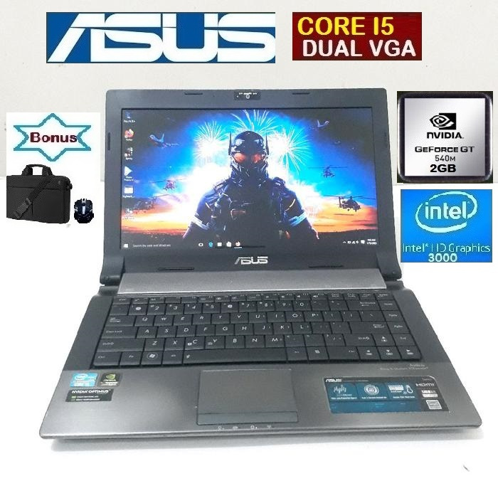 laptop asus core i5 ram 4gb hardisk 500gb