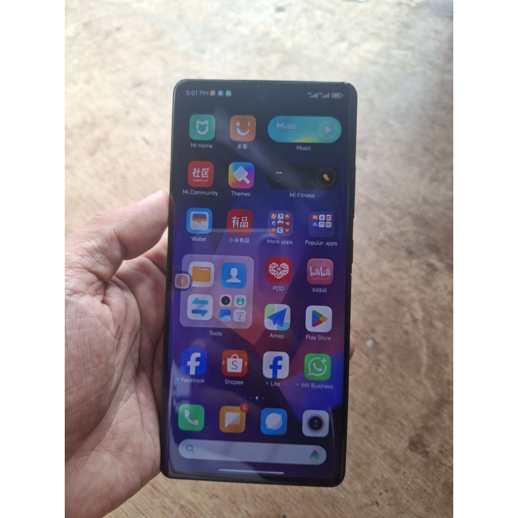 xiaomi Mix 4 ram 12/256gb imei terdaftar