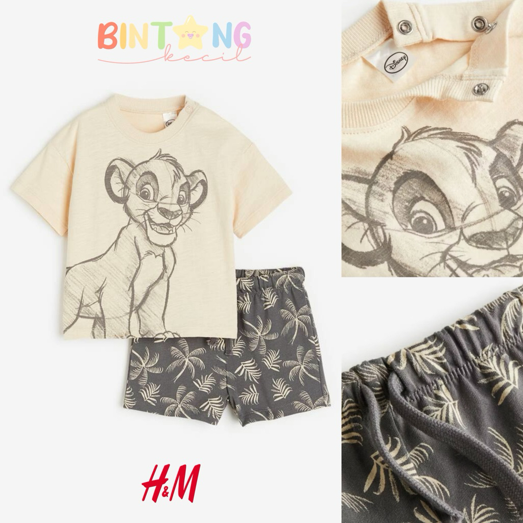 H&M Baby 2pcs Set - Lion King