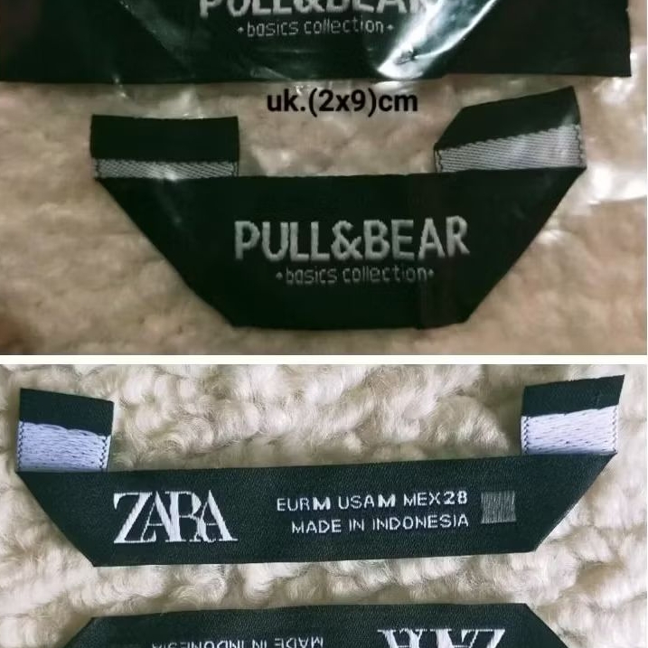 tag pull&bear label zara tag wash
