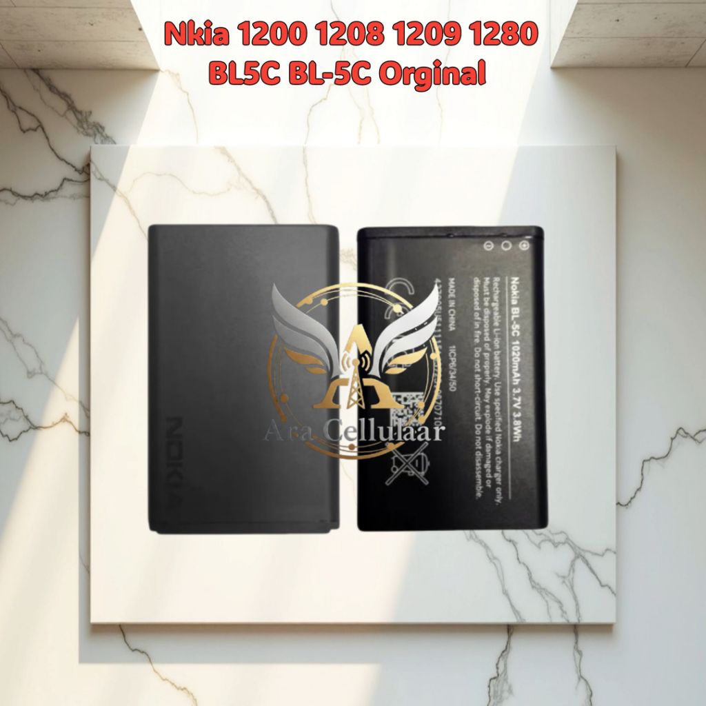Battery Batre Baterai Nkia BL-5C BL5C BL 5C BL-5CA BL5CA BL 5CA BL-5CB BL5CB BL 5CB Orginal
