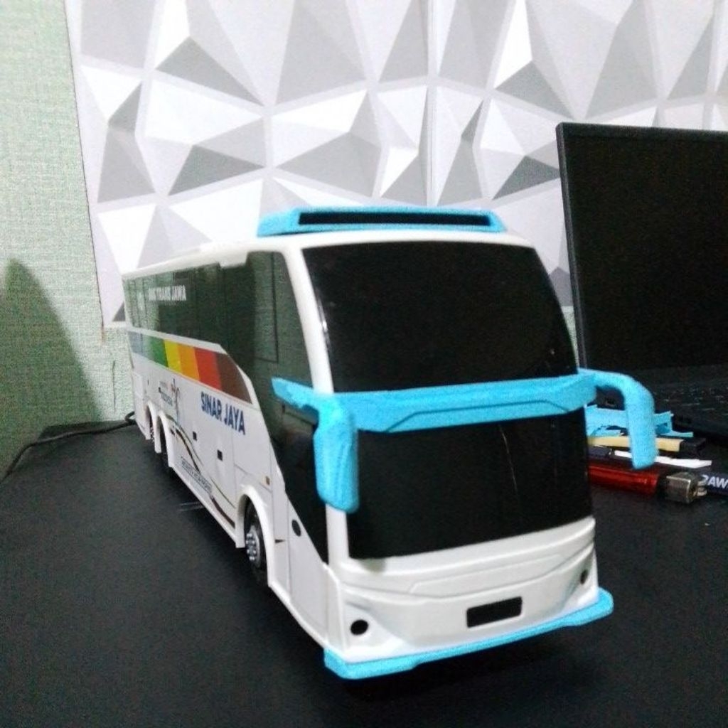 Spion+bando miniatur bus rkc tronton