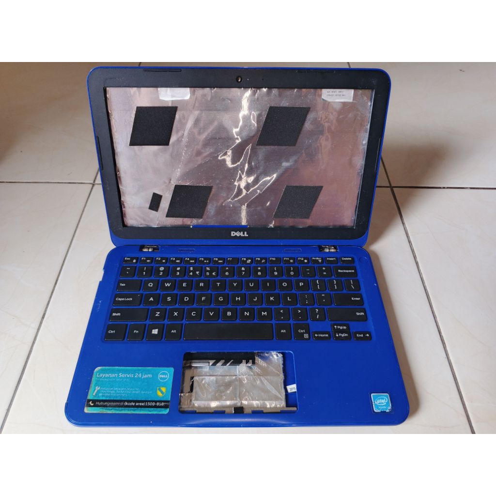 Casing Case Bodi Body Engsel Laptop Notebook Dell Inspiron 11 3162 3164 3168 P24T