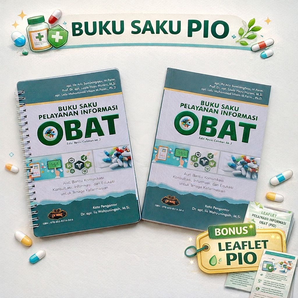 Buku Saku Pelayanan Informasi Obat - PIO - Apoteker - Farmasi - Buku Saku Kesehatan