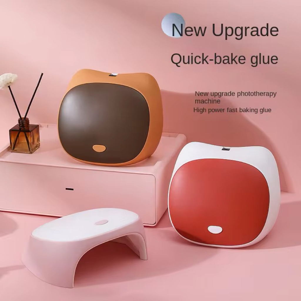 Nail UV LED Lamp 54W Smart Sensor Mesin Pengering Kutek Gel Anti Black Hand