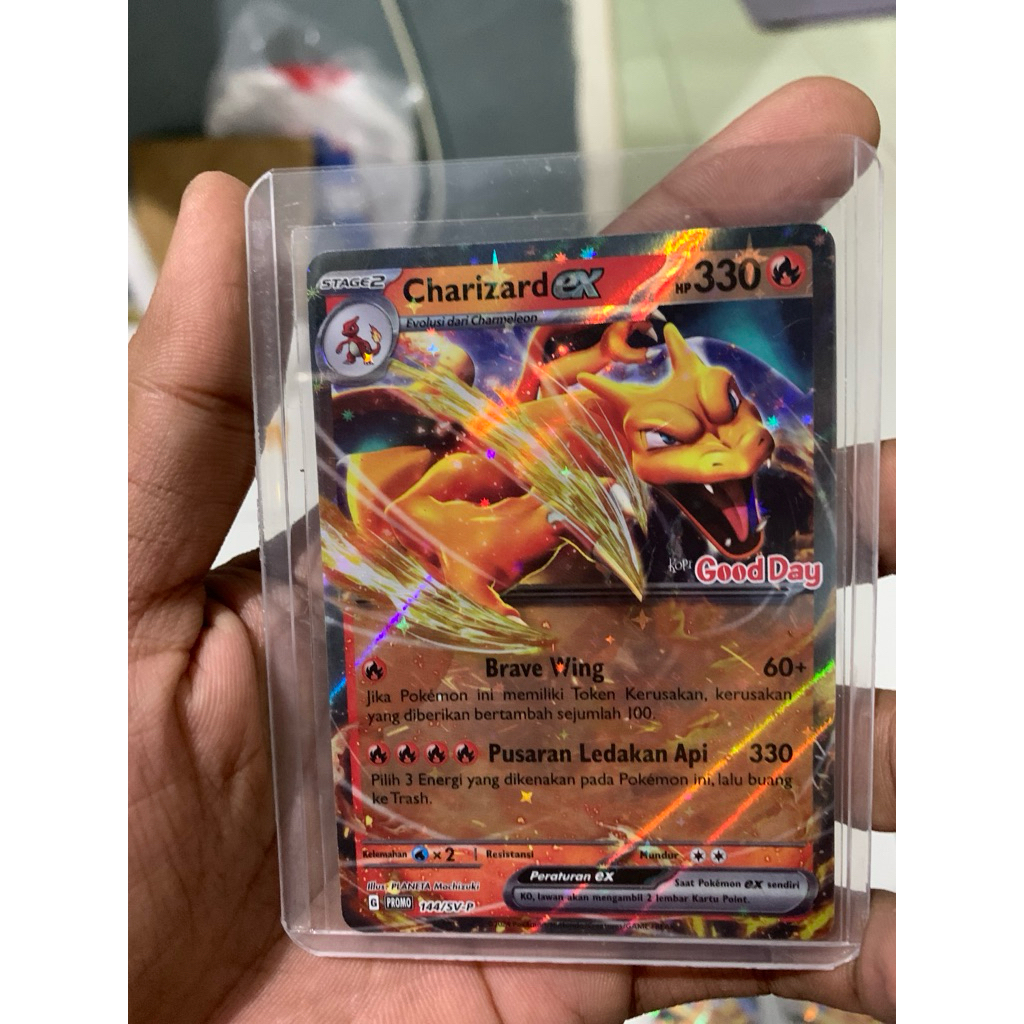 CHARIZARD EX Good Day 144/SV